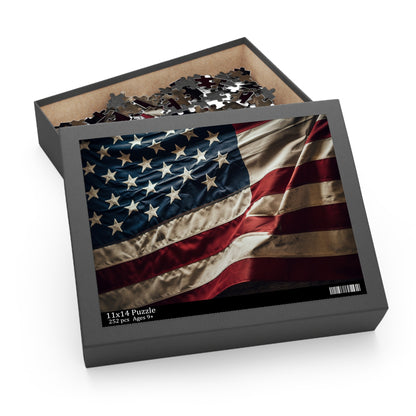 USA Flag Jigsaw Puzzle