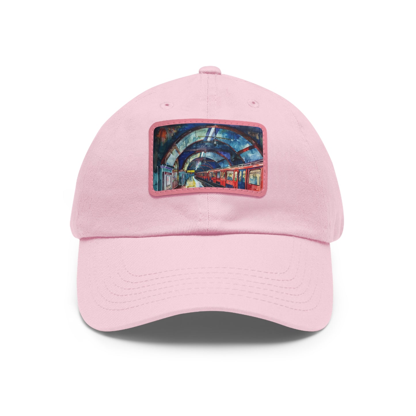 London Underground Watercolor Cap