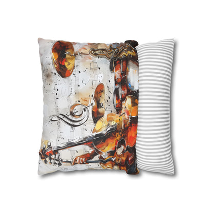 "Musical Dreams Pillowcase - High-Quality, Comfortable, and Stylish Music-Themed Bedding for Musicians and Music Lovers | Perfect Gift for All Seasons"