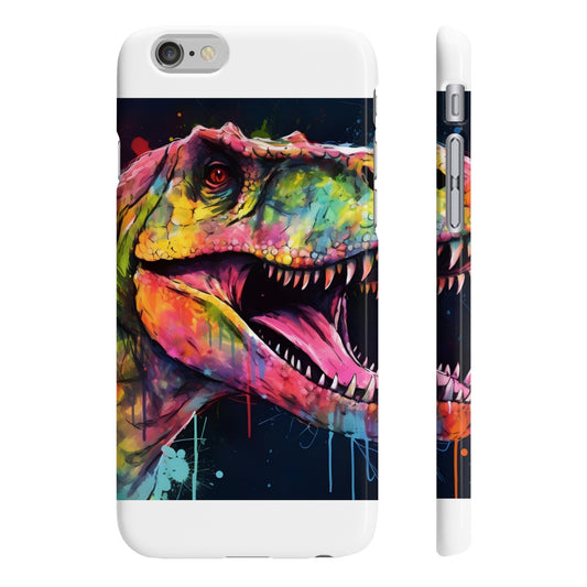 Neon Rex: A T-Rex Phone Case | Phone Case | Accessories, Glossy, iPhone Cases, Matte, Phone Cases, Samsung Cases, Slim | Prints with Passion