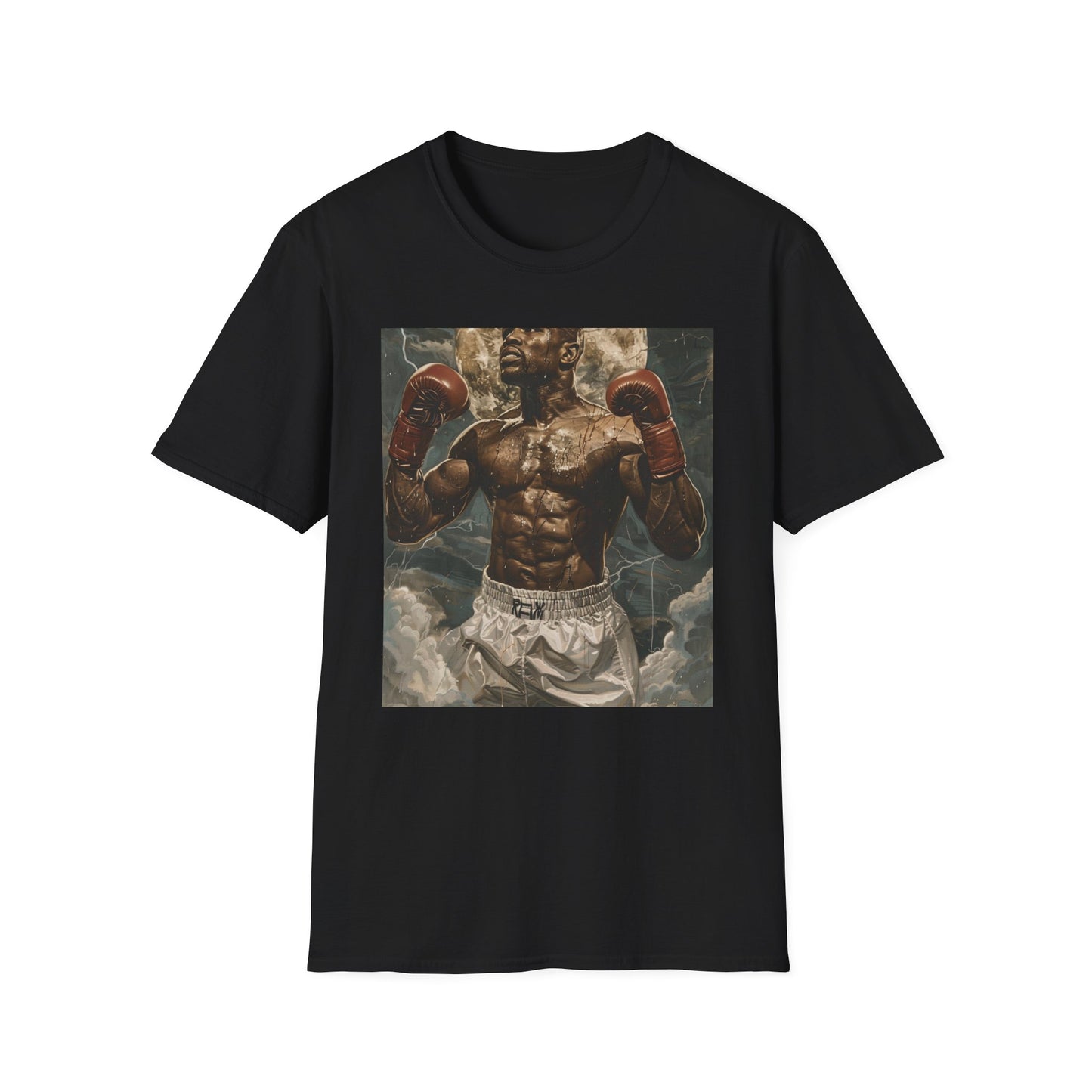 Undefeated Spirit: The Legacy of Floyd Mayweather Jr. | T-Shirt | boxing, champion, fitness, flyod mayweather, grand rapids, michigan, motivation, sports, training, undefeated | Prints with Passion