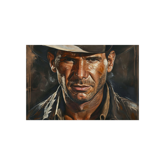 Indiana Jones Painting Poster