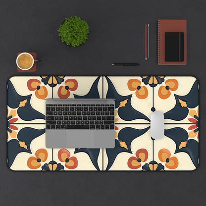 "Enhance your workspace with our Artisan Tiles desk mat - stylish and durable accessory"