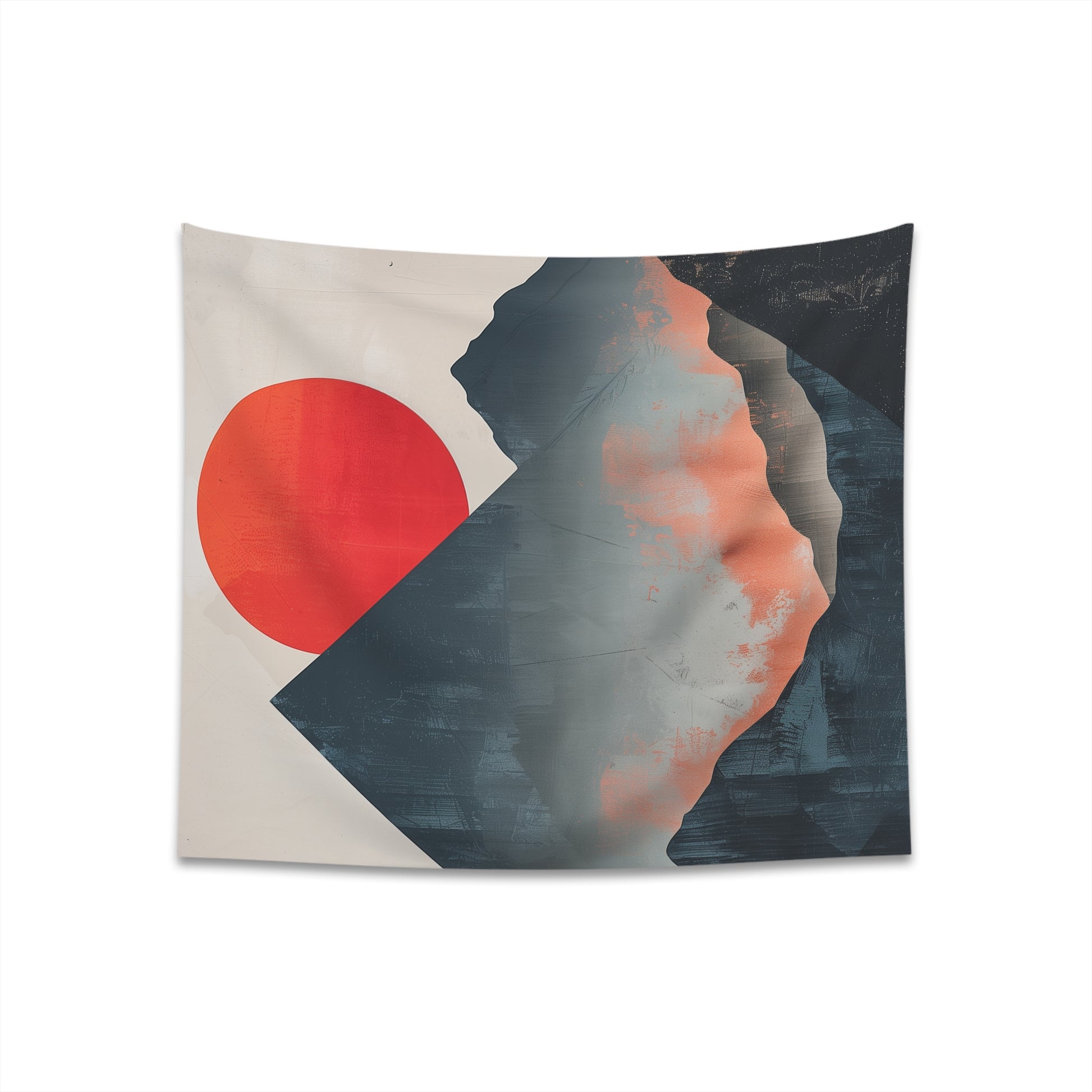 Sunrise Majesty Mountain Tapestry in Warm Tones | High-Quality Minimalist Design | Perfect Home Decor