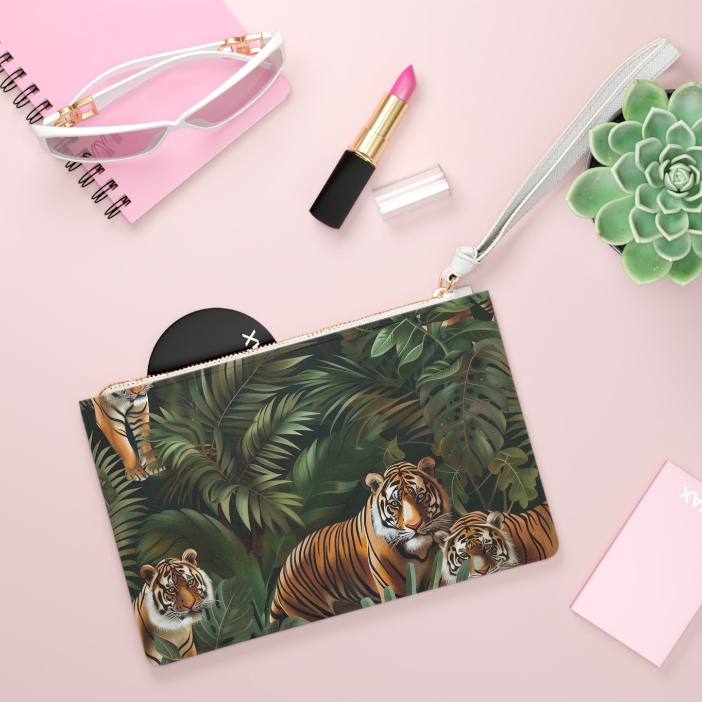 Tiger Jungle Safari Clutch