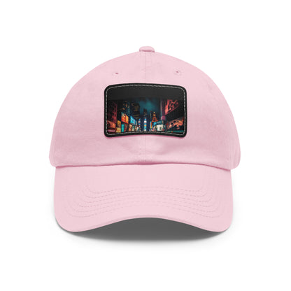 Times Square Nights Embroidered Baseball Cap