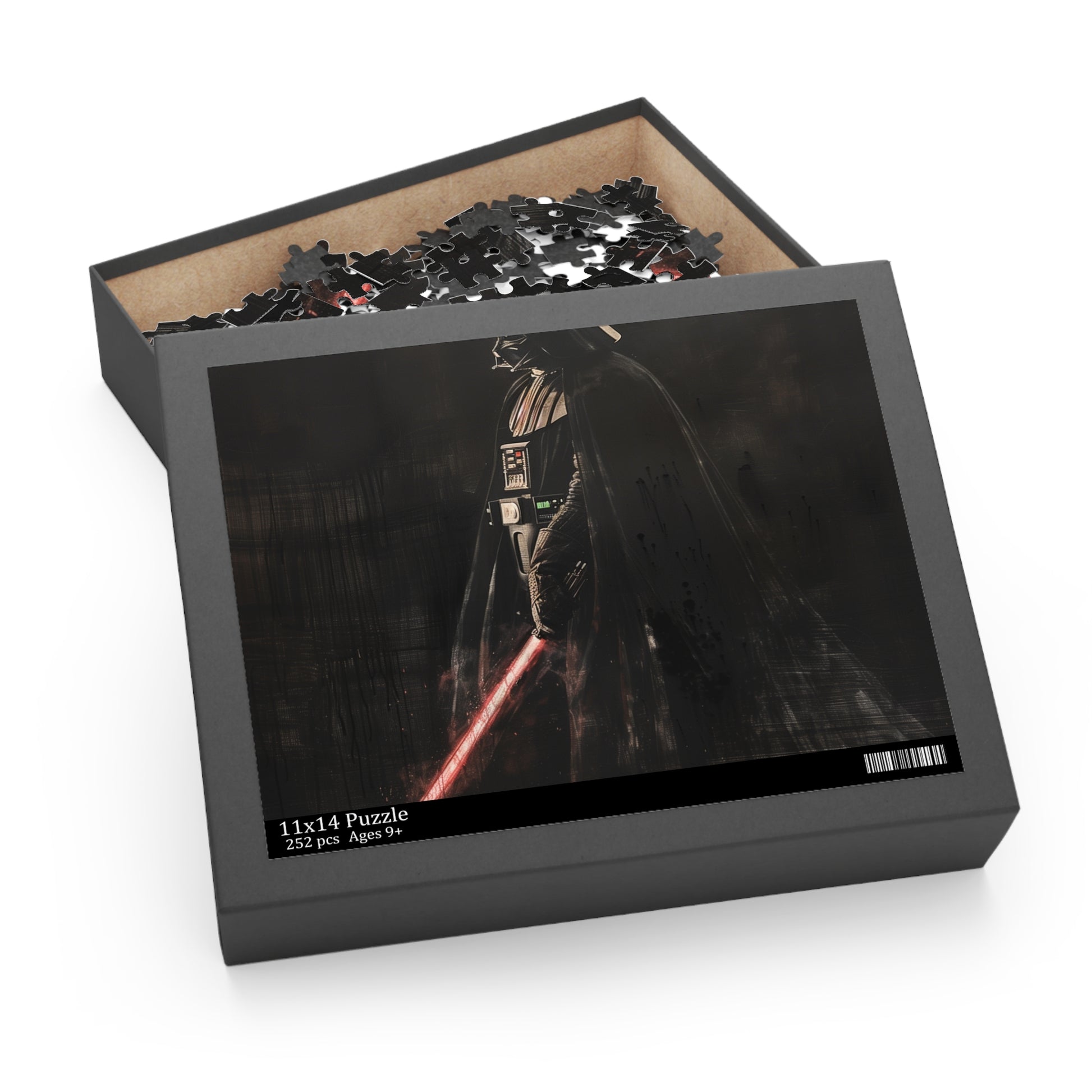 "Dark side Darth Vader Sith Master jigsaw puzzle for Star Wars fans"