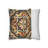 Artisan Tiles — Faux Suede Cushion Cover — Soft Brushed Fabric Texture Close-Up