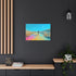 Neon Tide Washing over Desert — Canvas Wall Art — Product Detail View 8