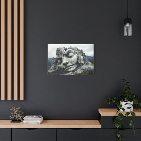 Mountains Shaped Like Sleeping Titans — Canvas Wall Art — Product Detail View 8