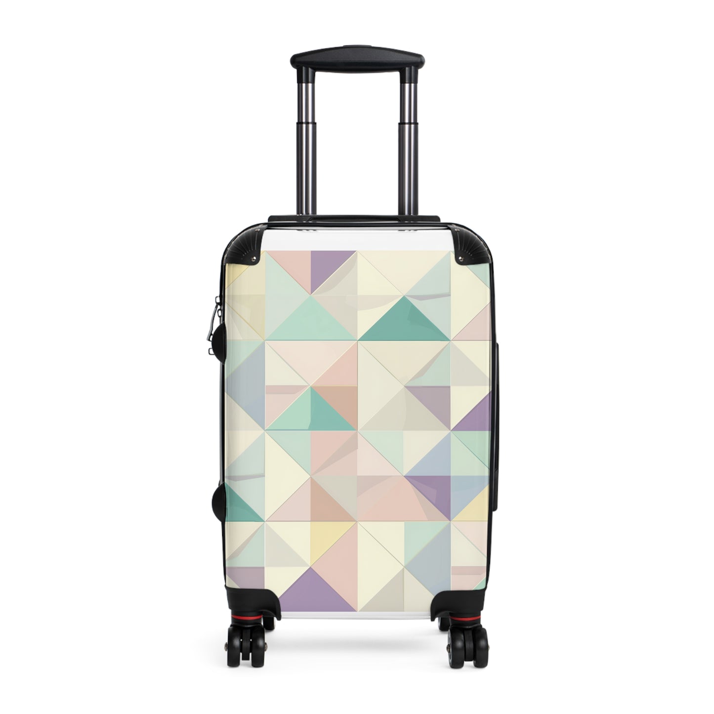 Chic Pastel Geometrics Suitcase Set