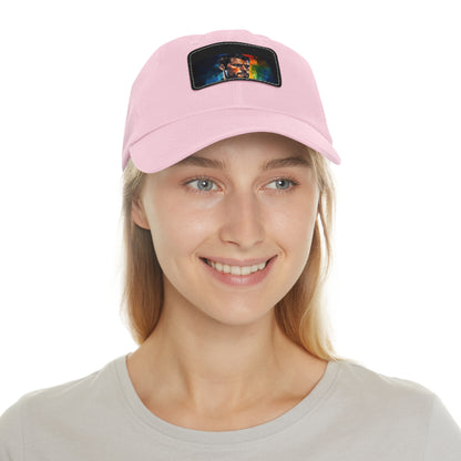 Neon Dreams: Henry Cavill Watercolor Snapback Cap