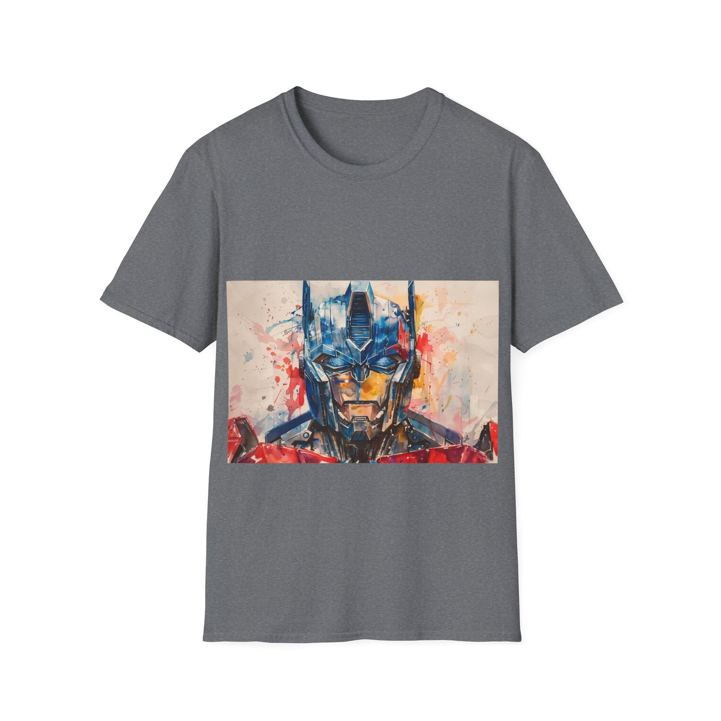 Transformed Beauty: Optimus Prime Watercolor