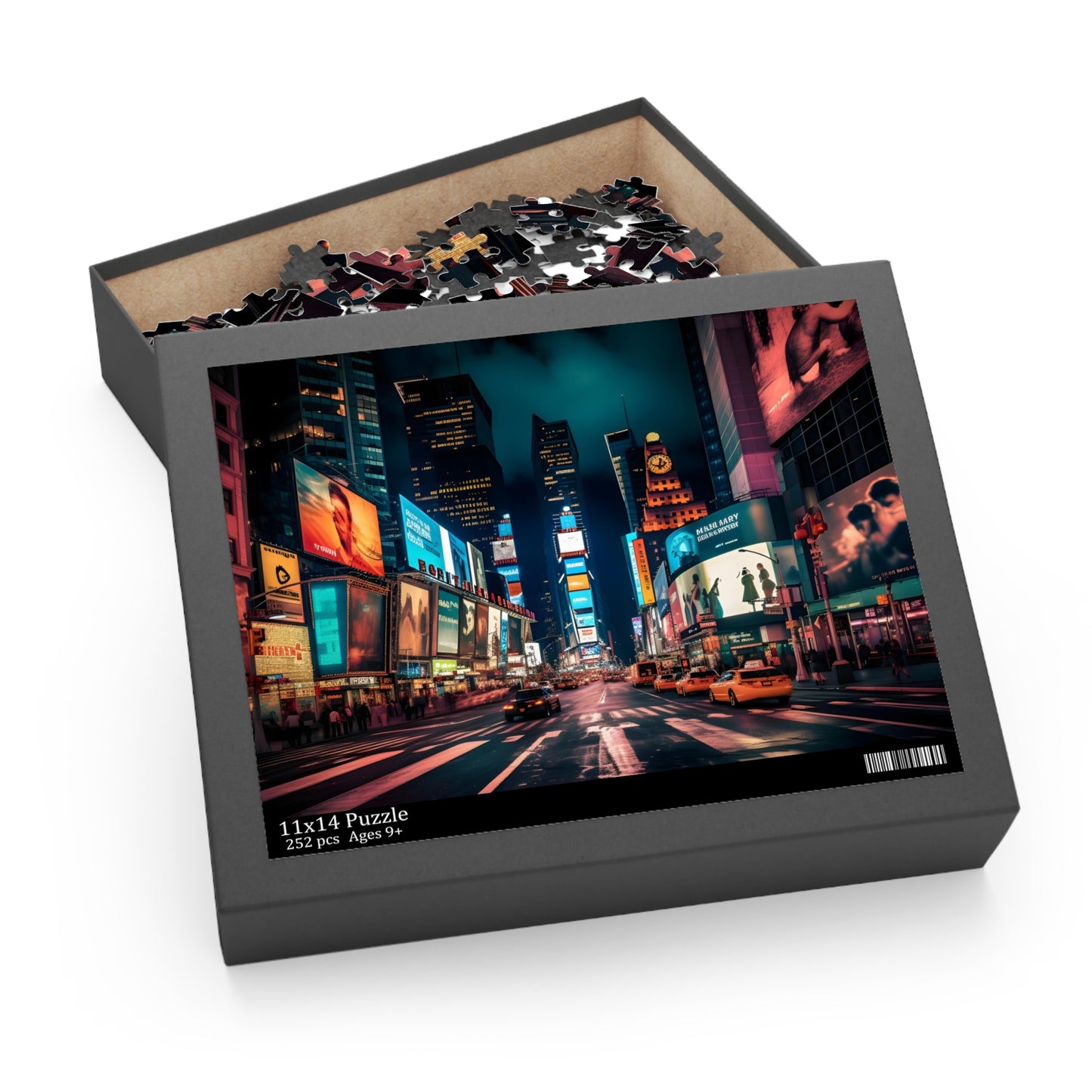 Times Square Night Puzzle