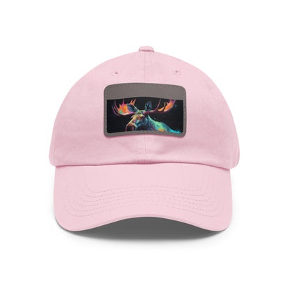 Wild and Beautiful Moose Watercolor Baseball Cap