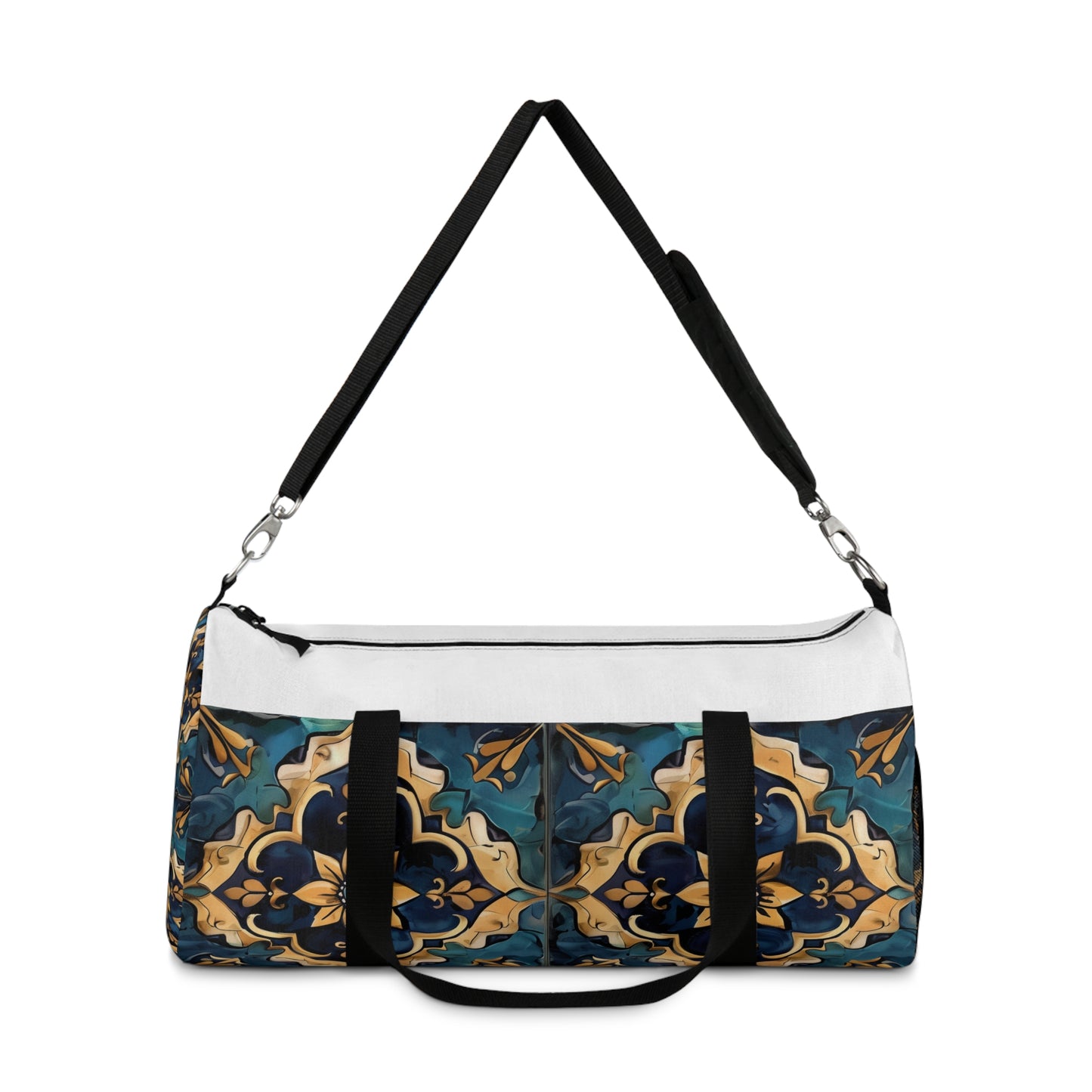 Artisan Tiles Pattern Duffel Bag