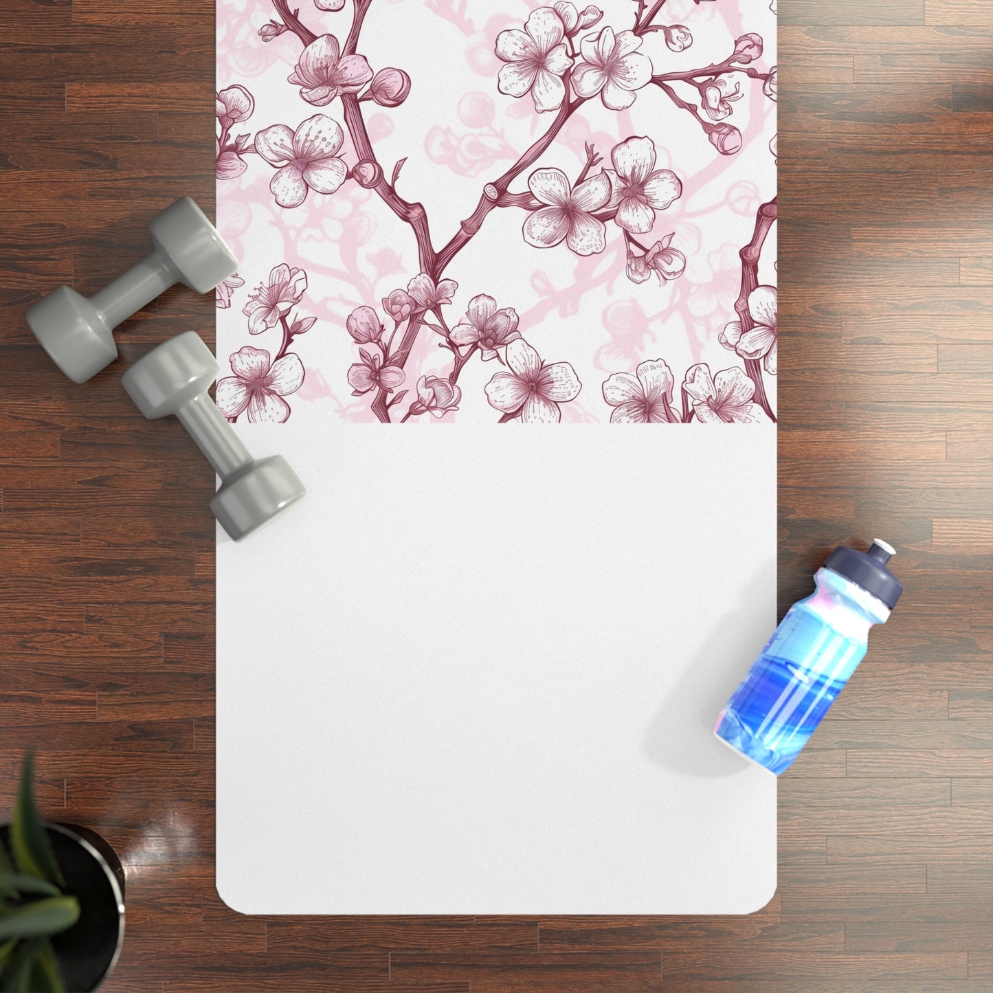 Cherry Blossom Yoga Mat: Harmony