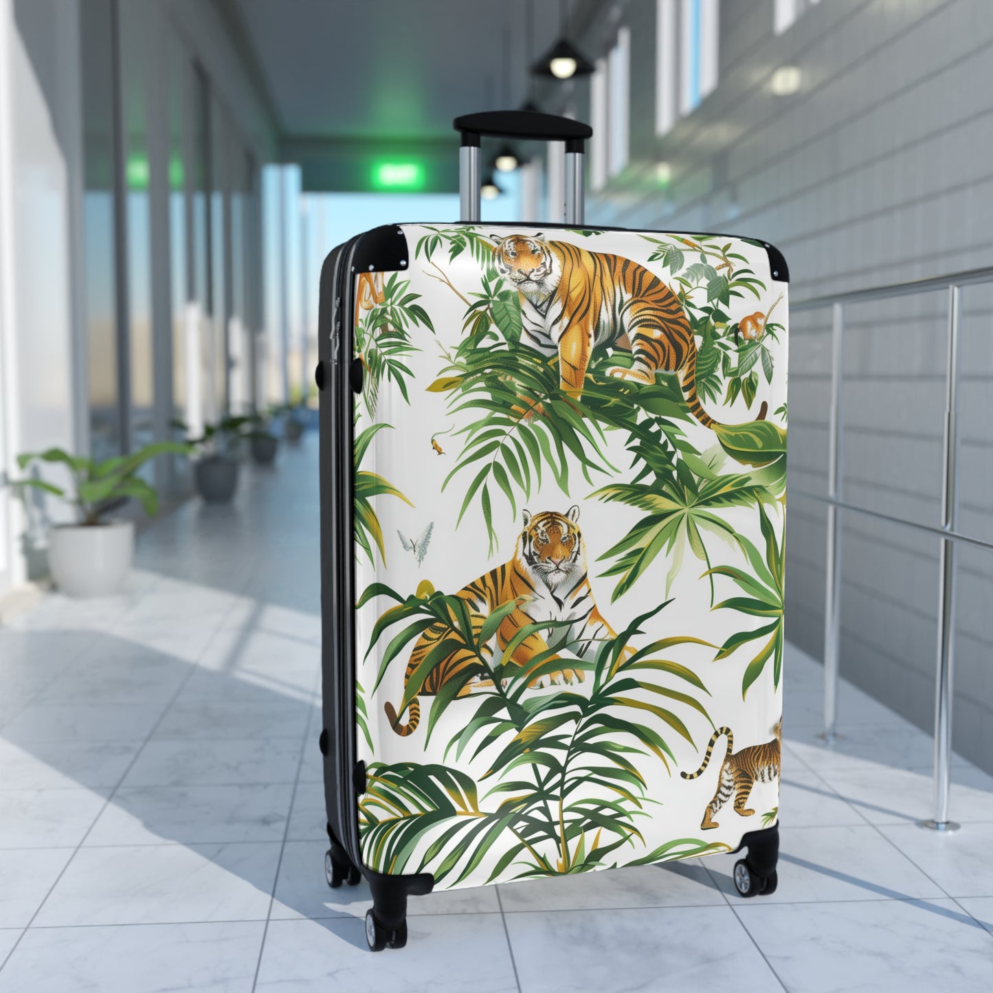 Wild Jungle Safari Tiger Suitcase