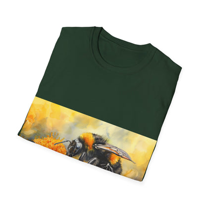 Bumblebee Watercolor Art Tee