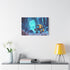 Robot Exploring Crystal Cave (Edition II) — Canvas Wall Art — Product Detail View 7