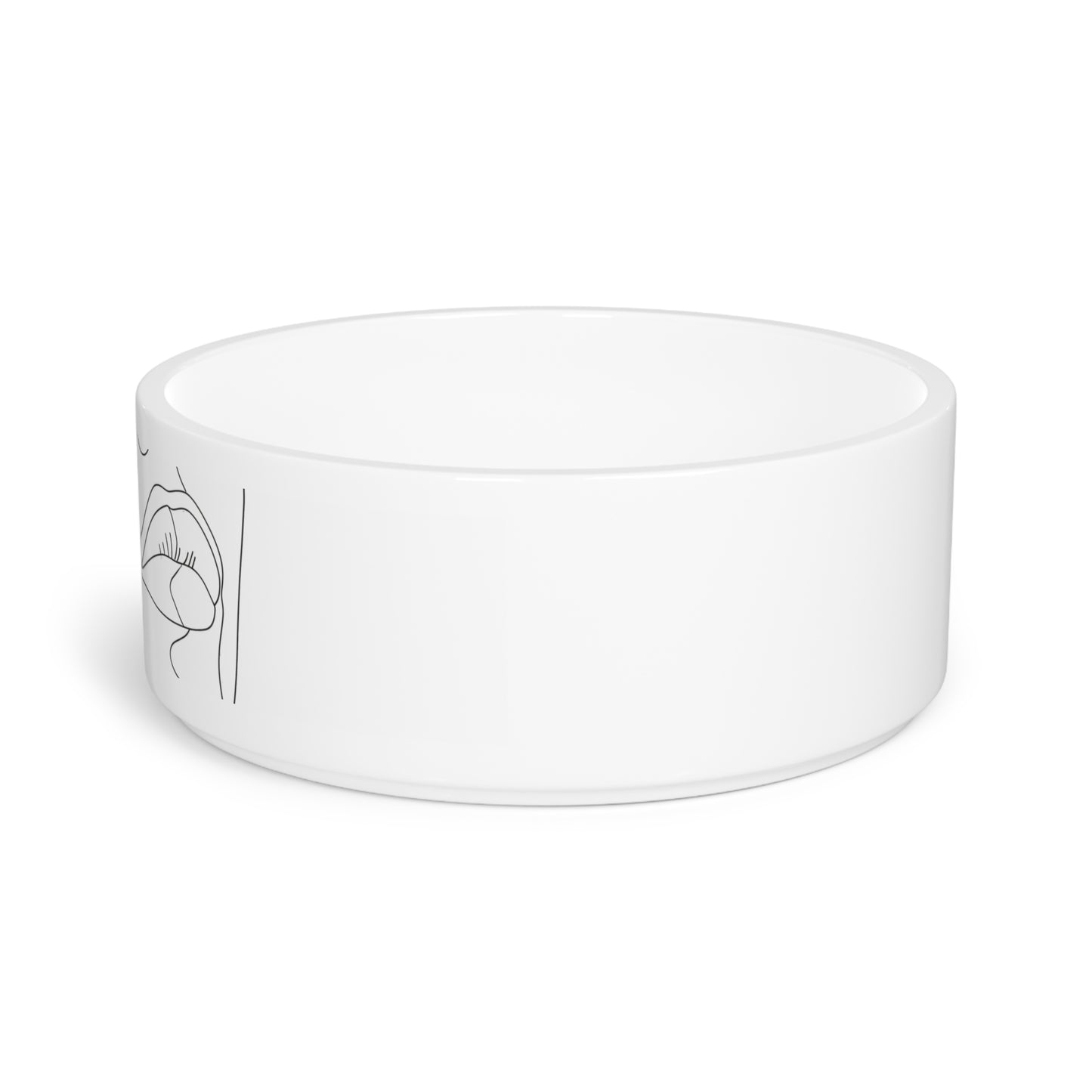 Pawsome Minimalist Face Pet Bowl