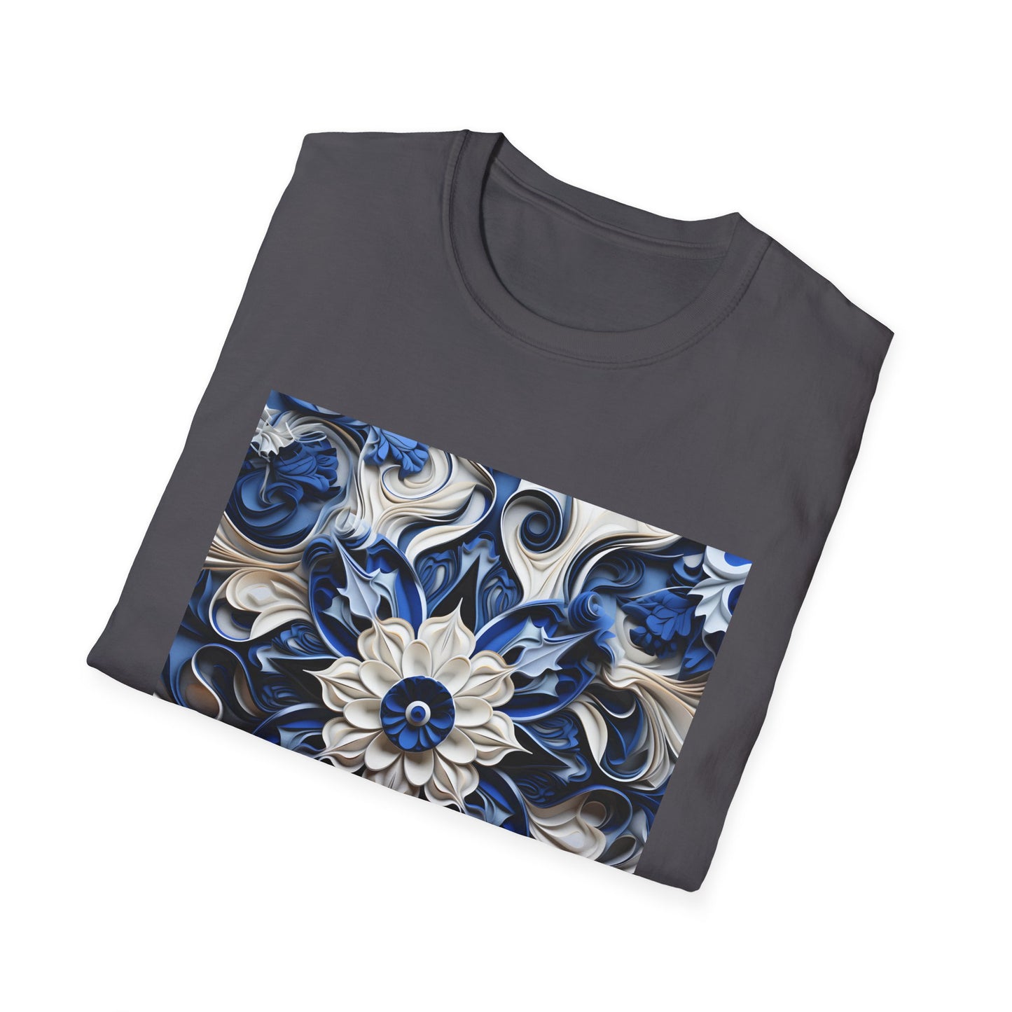 Porcelain Blue Blossom Tee