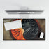 Stylized Yin Yang Made of Waves and Fire — XL & XXL Desk Mat — Product Detail View 5