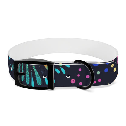 Festive Fireworks Dog Collar: Vibrant and Fun!