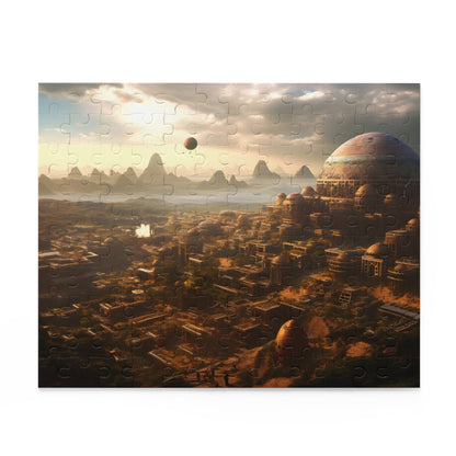 Shambala City Civilization Jigsaw Puzzle