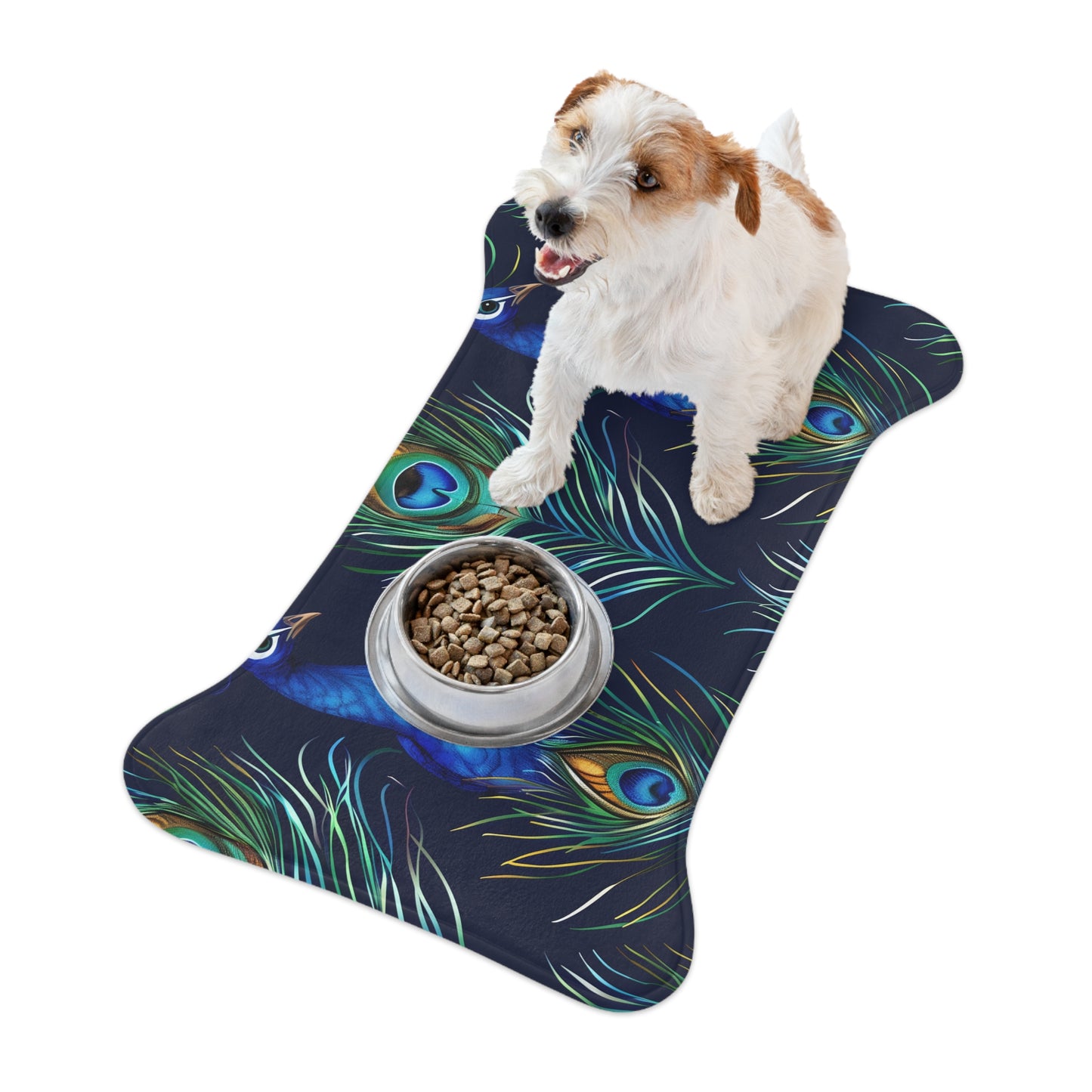 Feathered Frenzy Pet Feeding Mat