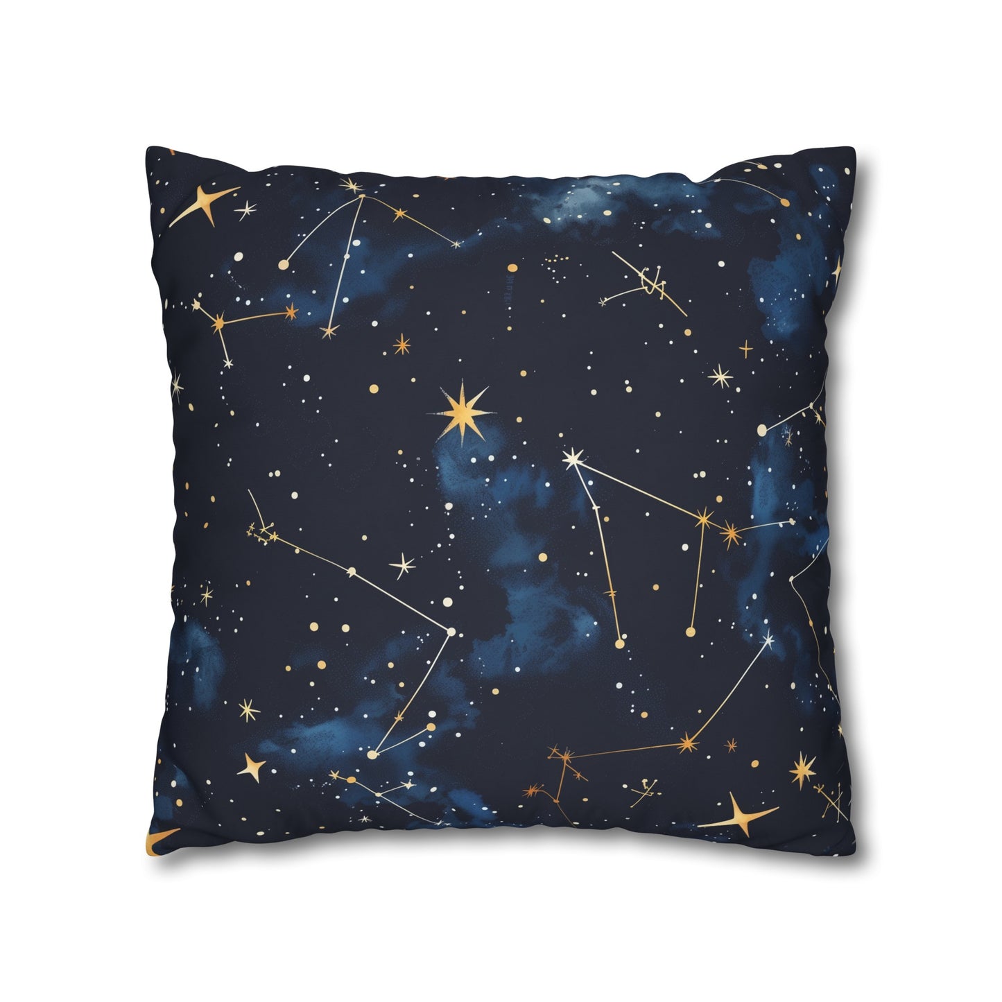 "Transform your bedroom with our Starry Night Pillowcase, featuring a seamless constellation stars pattern for a dreamy galaxy vibe. Sleep under twinkling stars every night!"