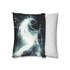 Plasma Trail Behind Winged Centaur Double-Sided Square Cushion Cover