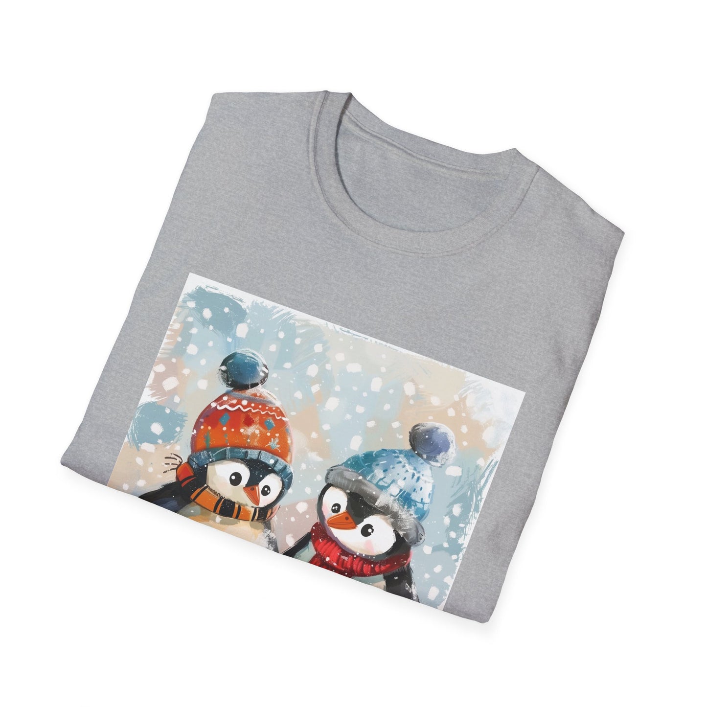 Waddle in Style: Penguins with Winter Flair