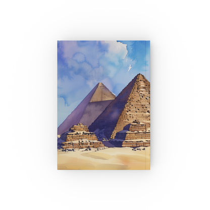 "Pyramids of Time Journal: Explore Ancient Egypt's Mysteries with this Stylish Travel Journal"