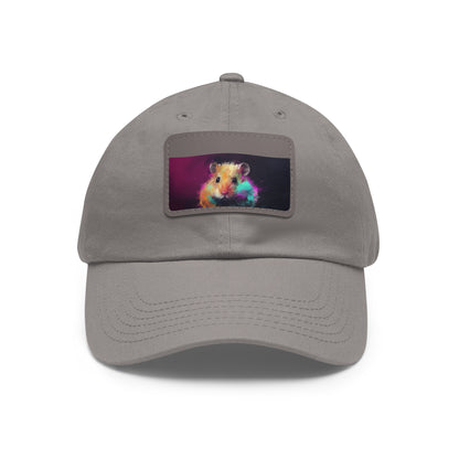 Neon Hamster Bliss Baseball Cap