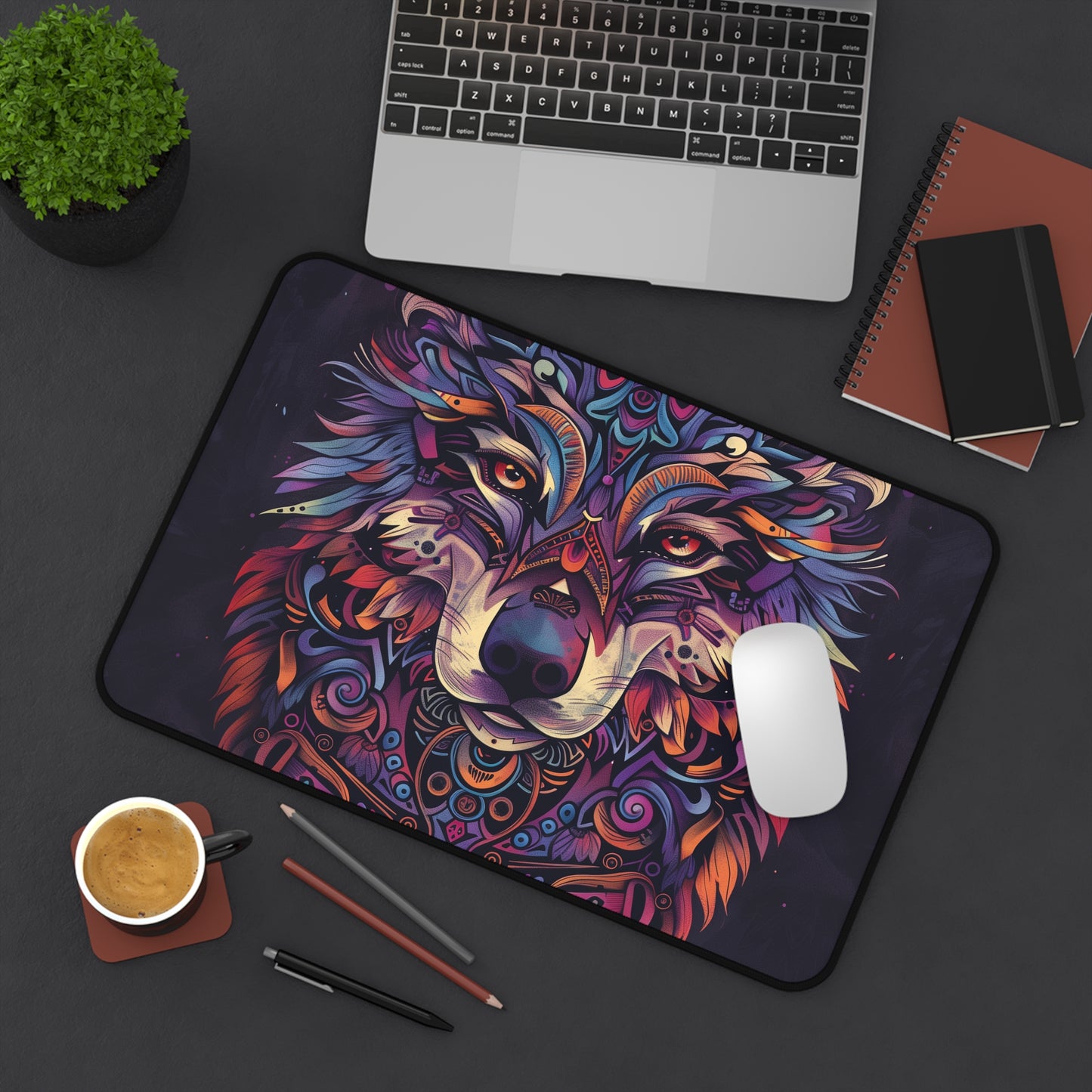 Neon Jungle Desk Mat: Elevate Your Workspace