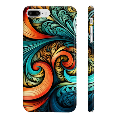 Fractal Fusion: Abstract Pattern Phone Case