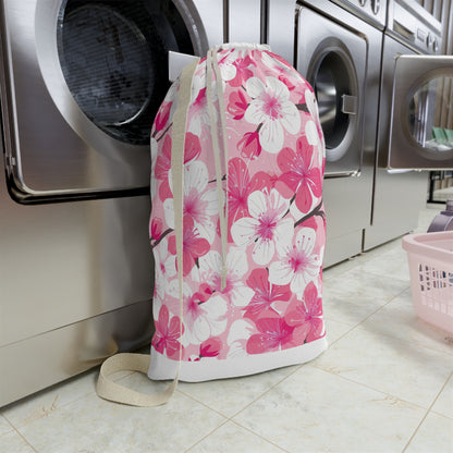 Cherry Blossom Laundry Bag | Home Decor | Accessories, All Over Print, AOP, Bags, Laundry, Sublimation | Prints with Passion