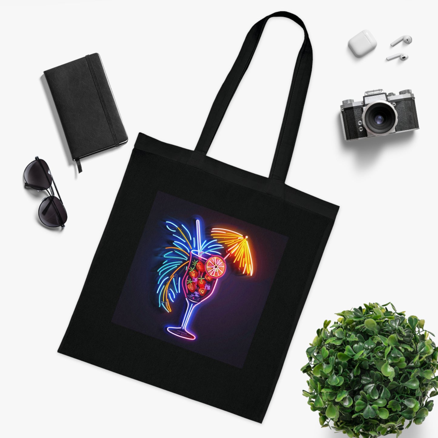 Tropical Nights Tote Bag