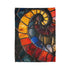 Shattered Stained Glass Forming Serpent Plush Fleece Throw Blanket