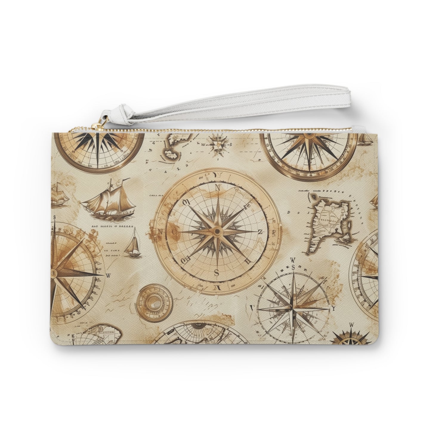 Traveler's Dream Clutch Bag | Clutch Bags | Accessories, All Over Print, AOP, Assembled in the USA, Assembled in USA, Bags, Made in the USA, Made in USA, Vegan | Prints with Passion