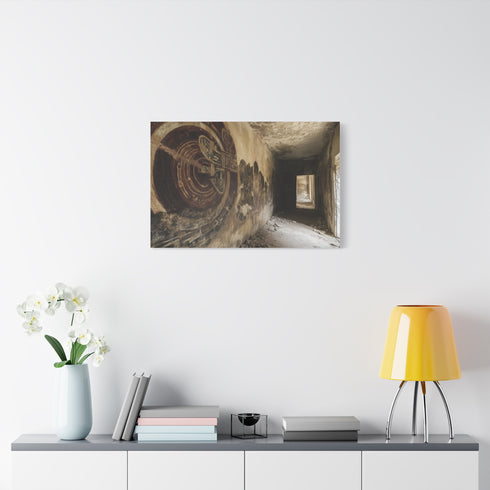 Ancient Astronaut Mural Uncovered in Ruins (Edition II) — Canvas Wall Art — Product Detail View 7