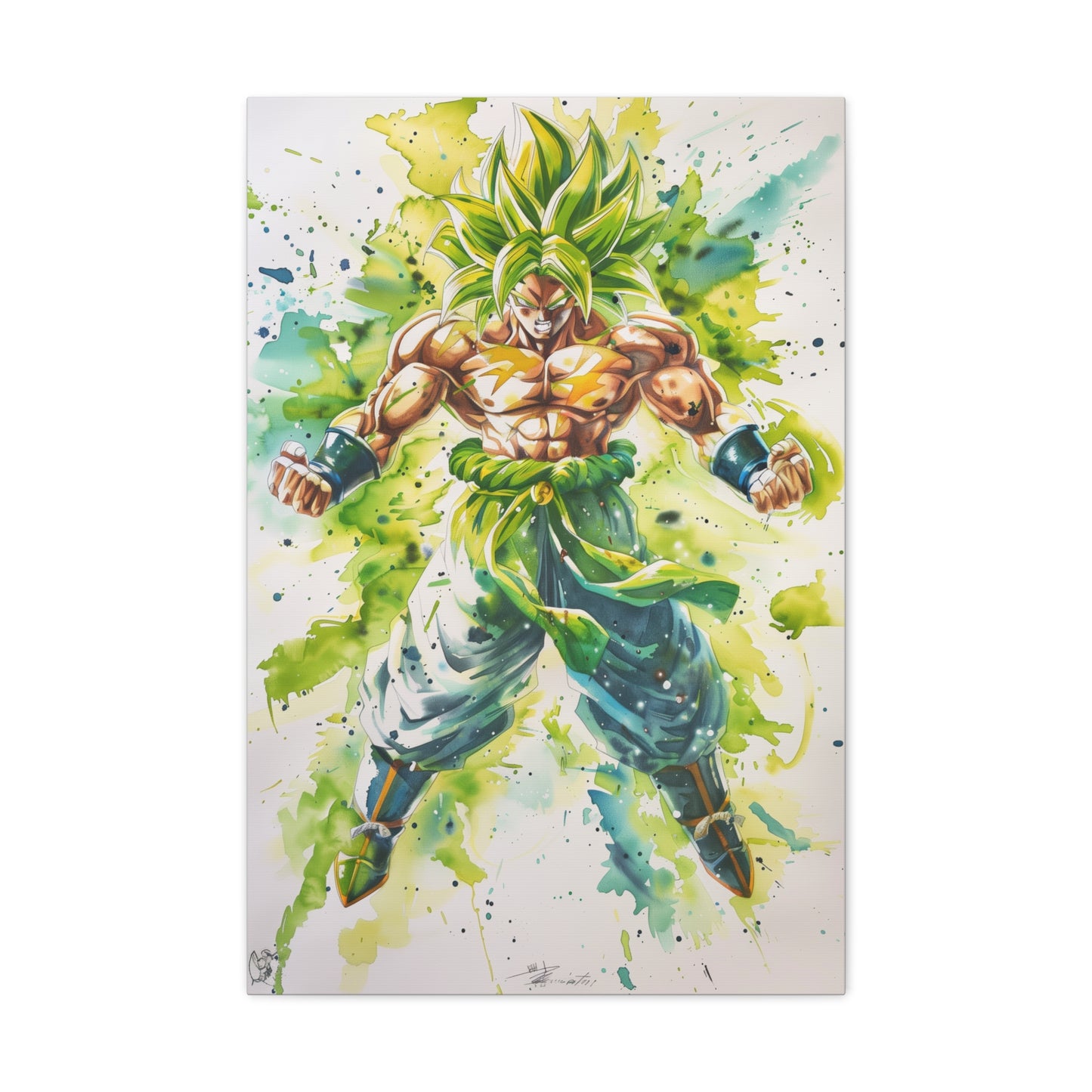 Canvas: Dragon Ball Z Kakarot Broly Fury | Canvas | Art & Wall Decor, Canvas, Fall Picks, Hanging Hardware, Home & Living, Indoor, Top Spring Products, Valentine's Day promotion | Prints with Passion