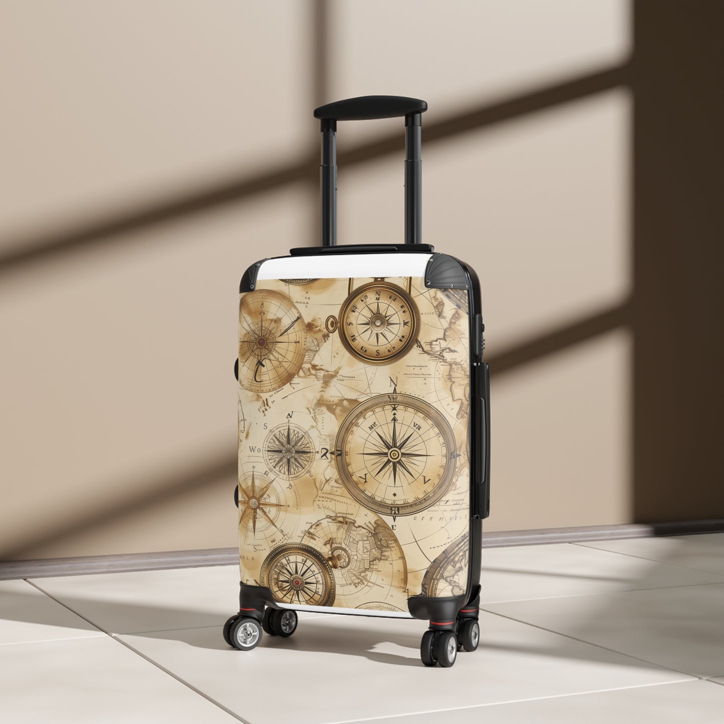 Wanderlust Vintage Map Suitcase Collection