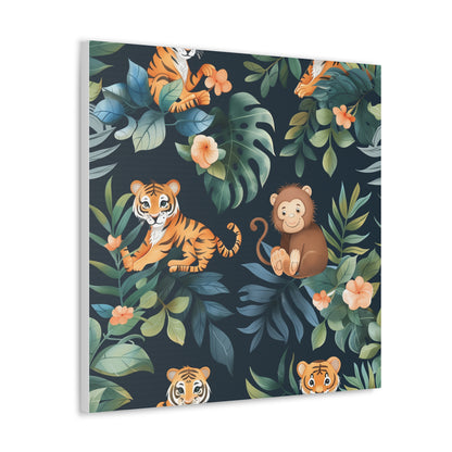 Tiger Jungle Safari Canvas Print