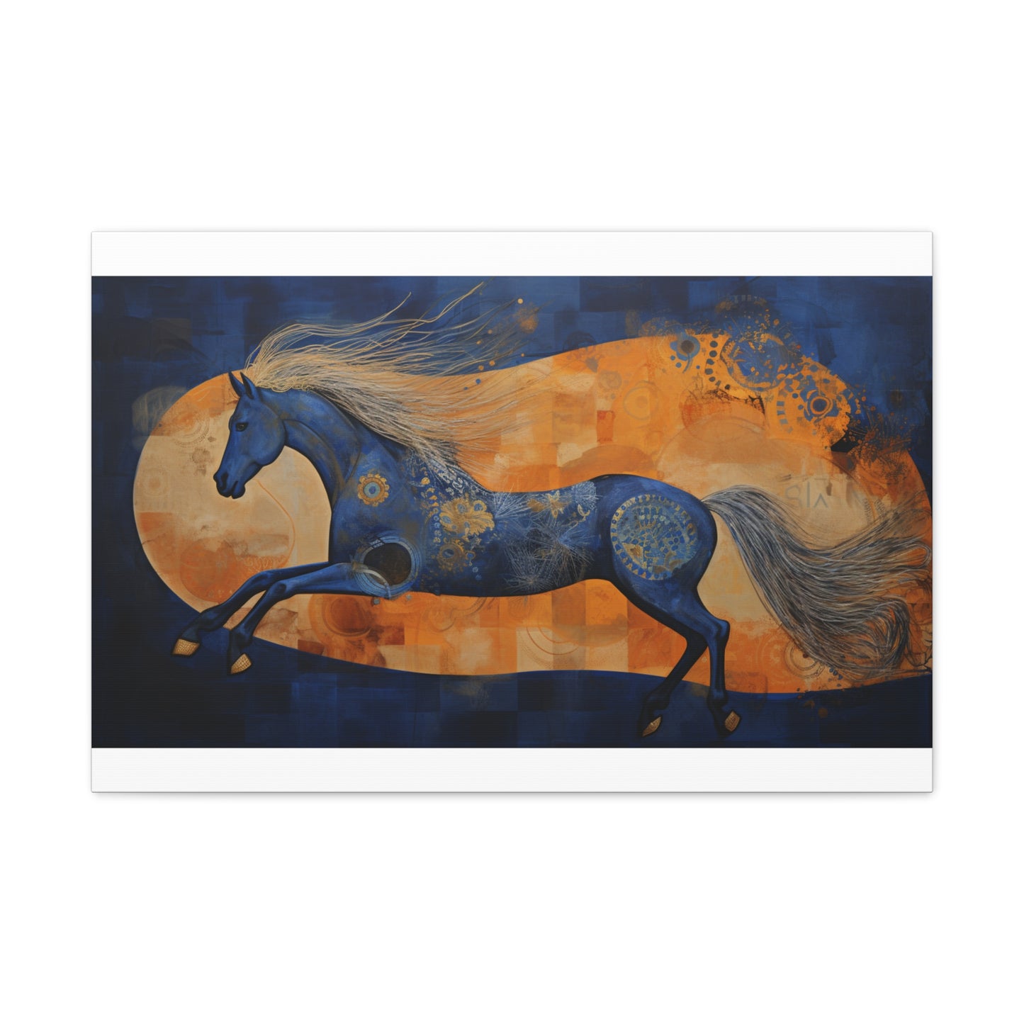 Wild Stallion Abstract Canvas Print | Canvas | Art & Wall Decor, Canvas, Fall Picks, Hanging Hardware, Home & Living, Indoor, Top Spring Products, Valentine's Day promotion | Prints with Passion