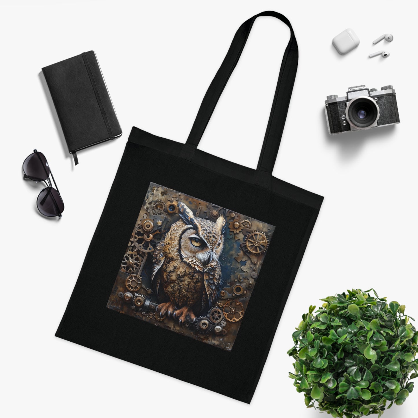 Steampunk Wisdom Tote Bag