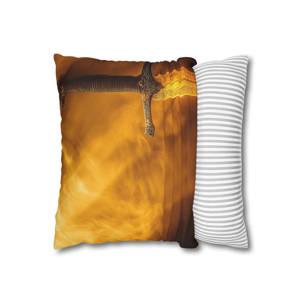 A Sword Forged from Sunlight Double-Sided Square Cushion Cover