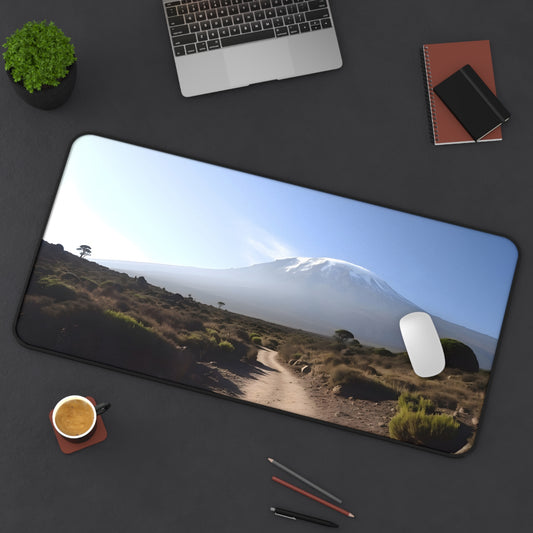 Kilimanjaro Desk Mat | Desk Mat | Accessories, Back-to-School, Desk, Fall Bestsellers, Home & Living, Mouse pad, Mouse Pads, Mousepad, Seasonal Picks, Stationery, TikTok | Prints with Passion