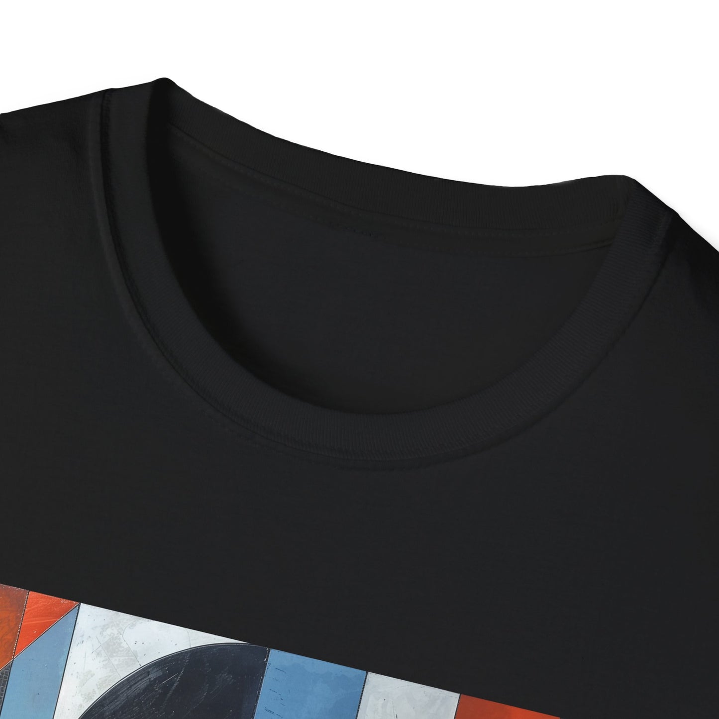 Abstract Shirt: Geometric Symphony: Interwoven Worlds T-Shirt